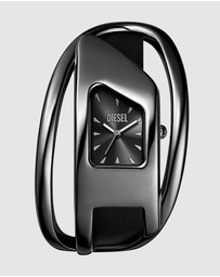 Diesel - Wrap-D Black Analogue Watch