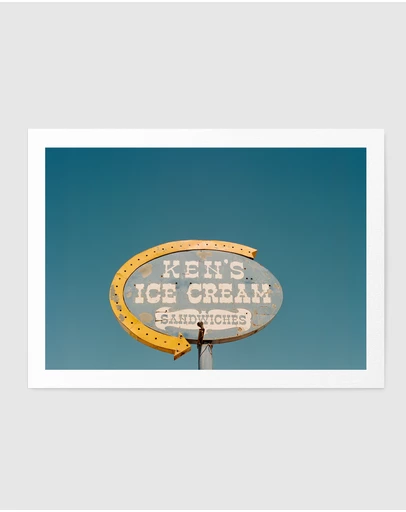 Olive et Oriel - Route 66 Iv by Bethany Young Art Print