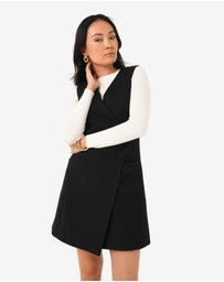 Forcast - Beth Asymmetric Mini Dress