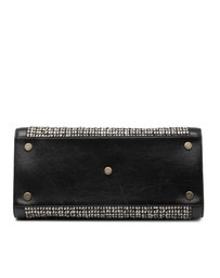 Pre-Loved by Azura Reborn - Pre-Loved Small Tweed Houndstooth Sac De Jour Satchel