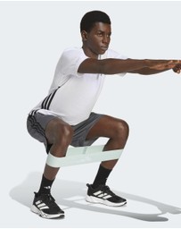 adidas Performance - WORKOUT ESSENTIALS BASE 3 STRIPES WOVEN SHORT Mens