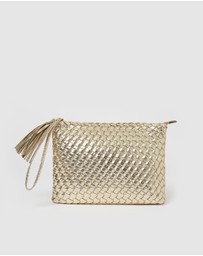 Arms Of Eve - Lavinia Clutch Bag - Gold