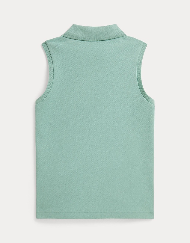 Polo Ralph Lauren - Stretch Mesh Sleeveless Polo Shirt - Teens