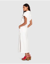 Belle & Bloom - Sundown Denim Midi Shirt Dress
