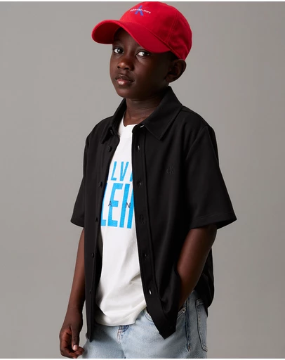 Calvin Klein Jeans - Boys Punto Milano Short Sleeve Shirt