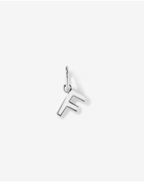 Michael Hill - Letter F Initial Pendant in Sterling Silver