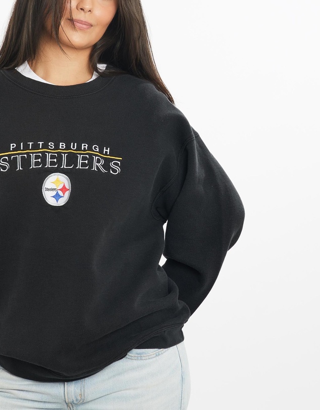 Vintage by The Real Deal - Pre Loved - Vintage 90s NFL Pittsburgh Steelers Sweatshirt