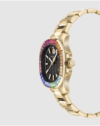 Philipp Plein - The $Pectre Lady - 38mm Gold-Tone Analogue