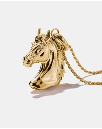 THOMAS SABO - THOMAS SABO Horse Head Necklace with Zirconia