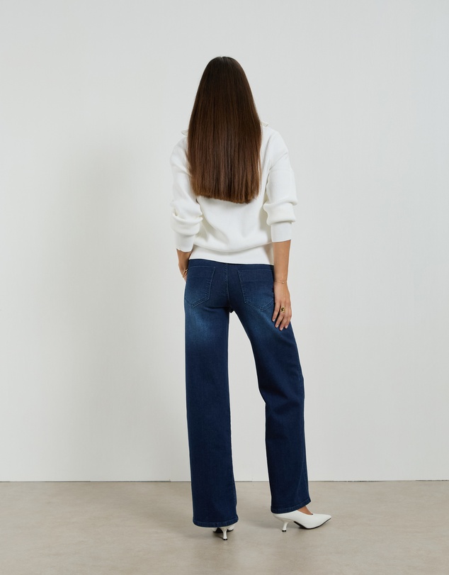 DRICOPER DENIM - Molly Mid Rise Straight Leg Jeans