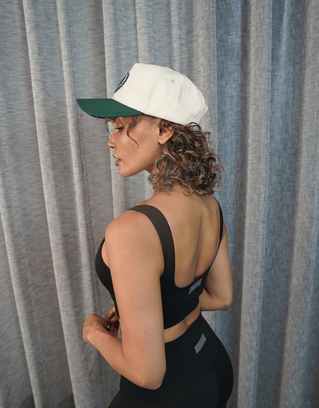 Provence - Contrast Crest Cap Off White/Green