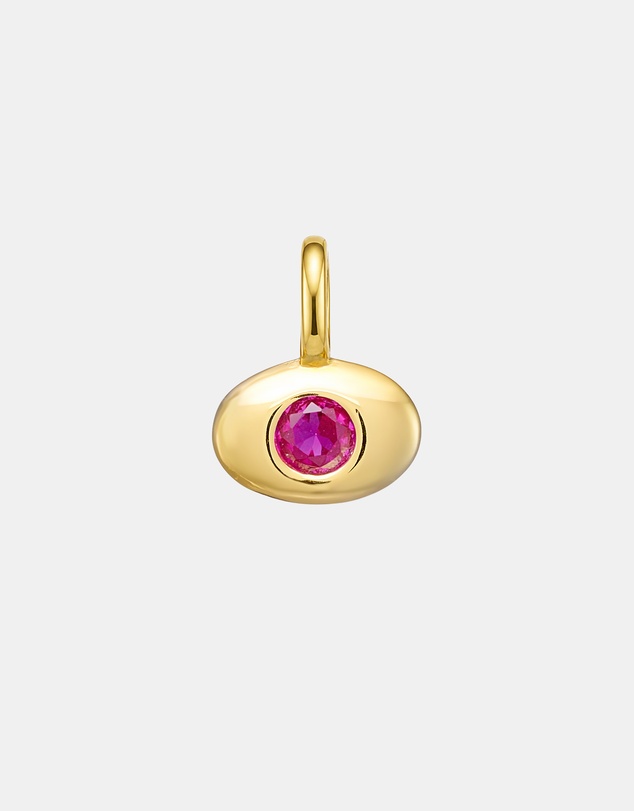 Zoe Olivia - 14K Gold Vermeil July Birthstone Charm