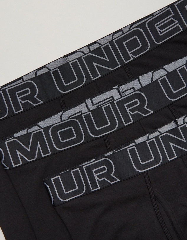 Under Armour - Under Armour Mens Charged Cotton 6-inch 3 Pack