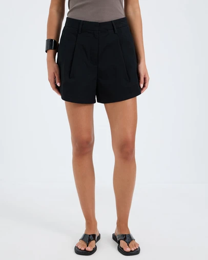 Calli - Stella Tailored Drill Shorts
