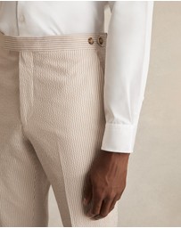 REISS - Bay Seersucker Trousers