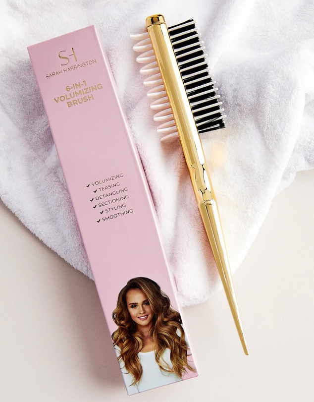 Silk Oil of Morocco - Silk x Sarah Harrington 6-in-1 Volumizing Brush Volume Duo - Value Pack