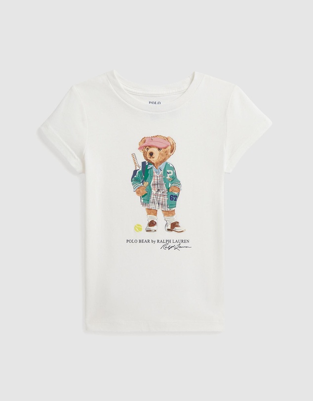 Polo Ralph Lauren - Polo Bear Cotton Jersey Tee - ICONIC EXCLUSIVE - Babies-Kids