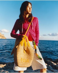 Polo Ralph Lauren - Polo Play Raffia-Leather Logo Tote