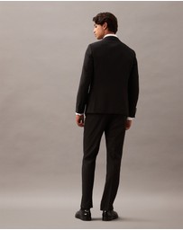 Calvin Klein - Grosgrain Lapel Wool Dinner Jacket