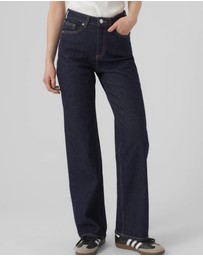 Vero Moda - Tessa High Waisted Wide Jeans