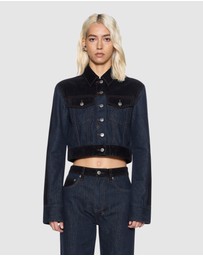 Ksubi - Slim Trucker Jacket VIixen Spliced