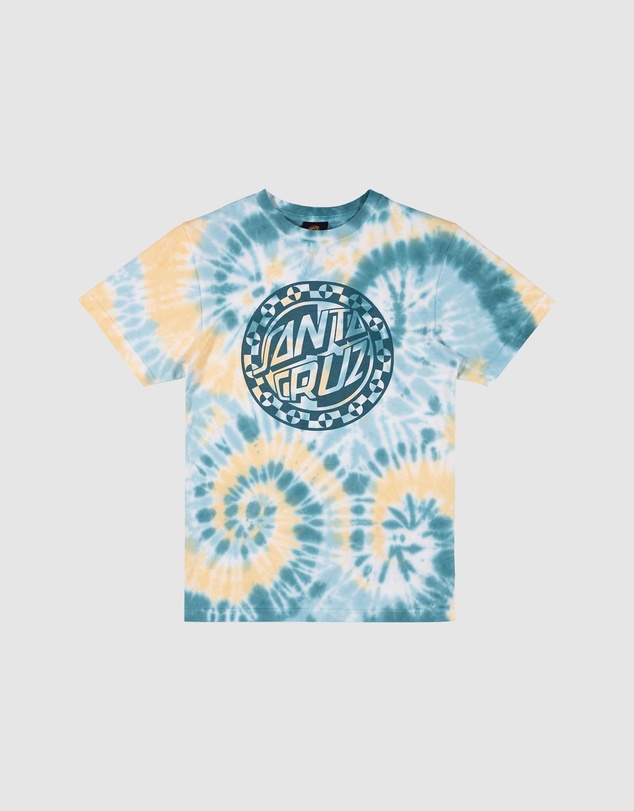 Santa Cruz - Malba Crash Dot Mono Front Tee - Teens