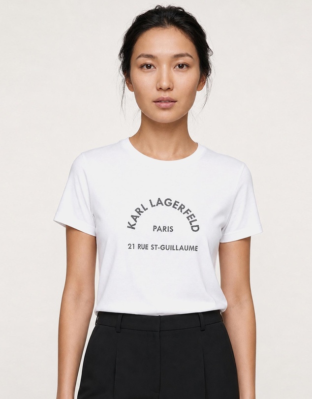 Karl Lagerfeld - Rue St-Guillaume Glitter T-Shirt