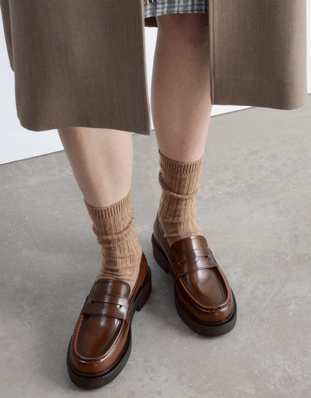 & Other Stories - Chunky Leather Loafers