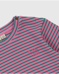 Goldie + Ace - Essential Stripe Rib Top - Babies-Kids