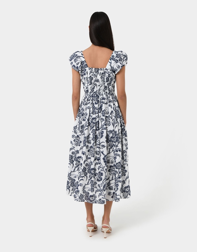 Forcast - Pearl Floral Cotton Dress