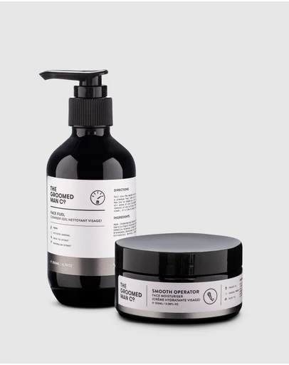 The Groomed Man Co - Face Wash & Moisturiser Kit