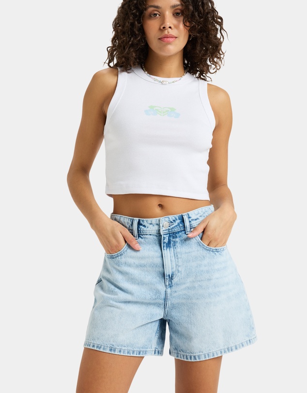 Roxy - Womens Morning Splend Denim Shorts