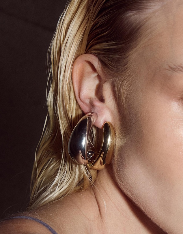 Luv Aj - Chrome Orb Hoops