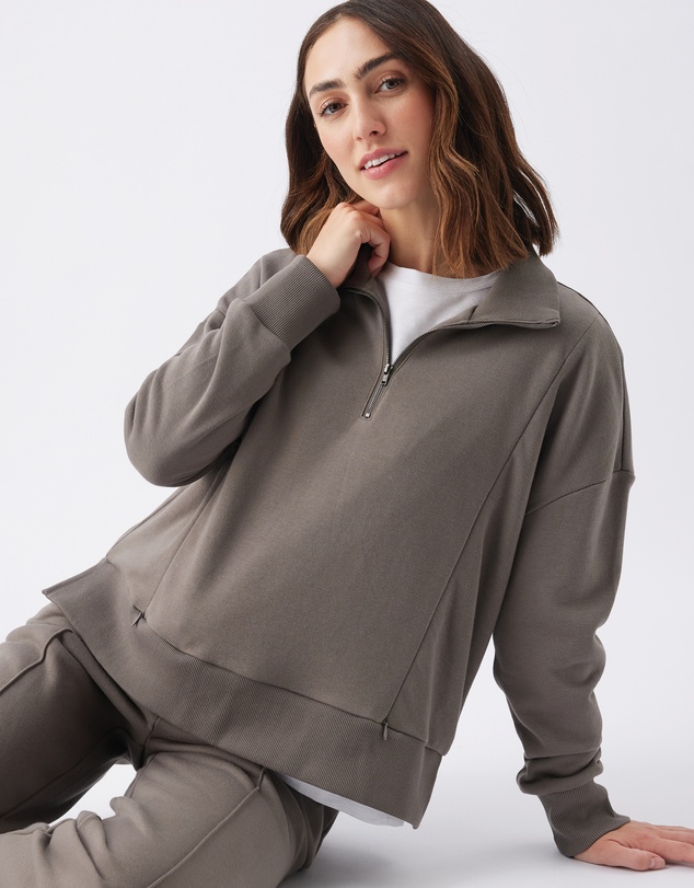 Ripe Maternity - Terry Nursing Sweat