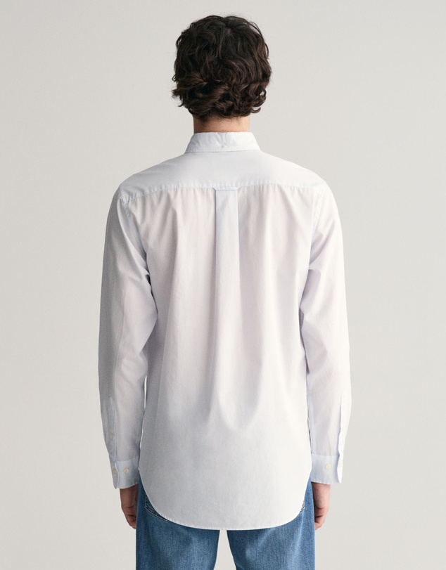 Gant - Regular Fit Classic Banker Stripe Poplin Shirt