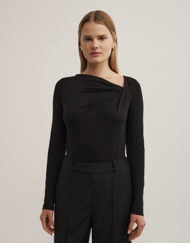 Witchery - Twist Front Long Sleeve Top
