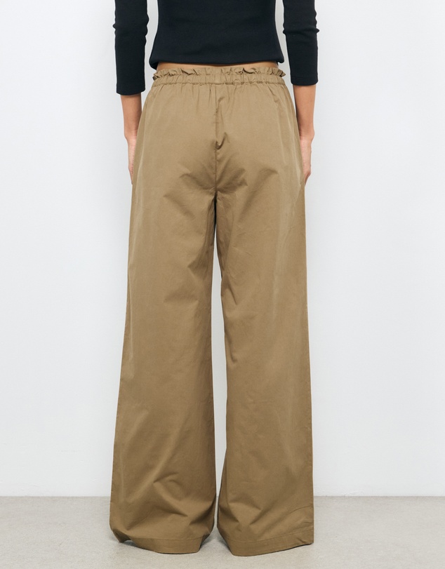 AERE - Organic Cotton Poplin Stripe Pants