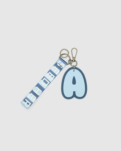 Seed Heritage - Stripe Strap Initial Keyring