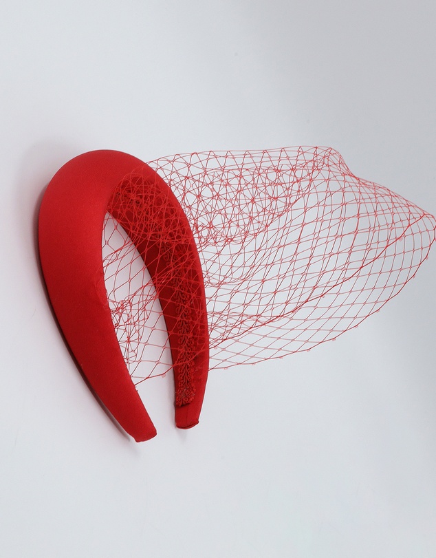 FORD MILLINERY - Black Widow Headpiece