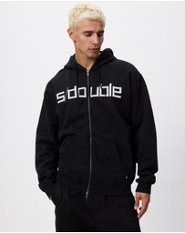 S Double - Block Zip Hoodie