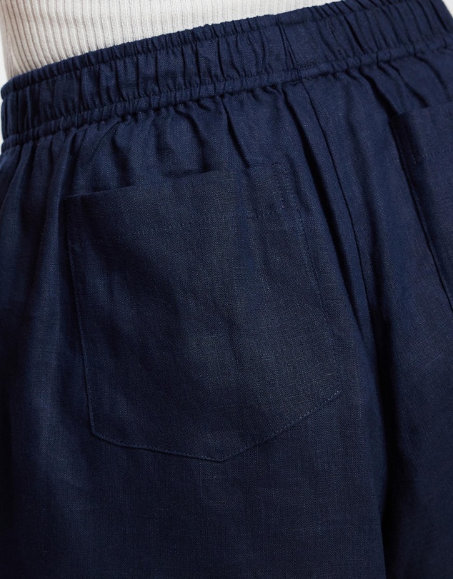 White By FTL - Rhonda Linen Shorts