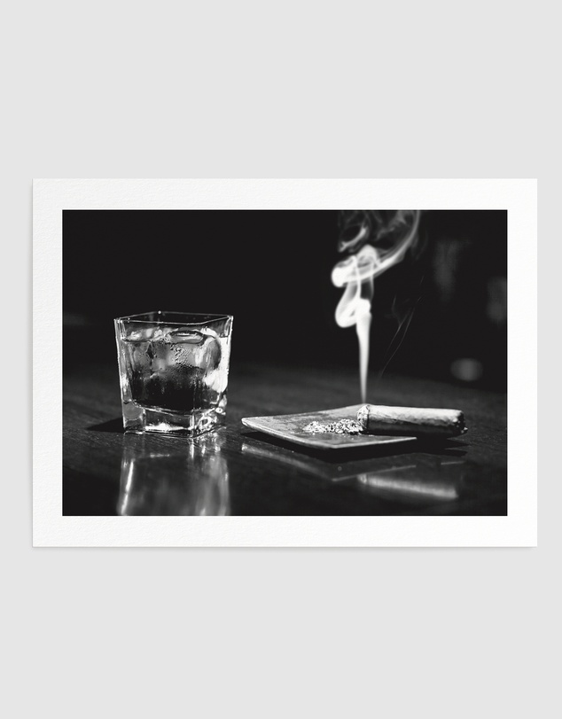 Olive et Oriel - Whisky & Cigars Art Print