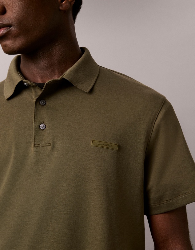 Calvin Klein - Slim Cotton Badge Polo Shirt