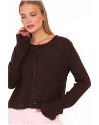 Petal & Pup - Charmer Cardigan - Brown