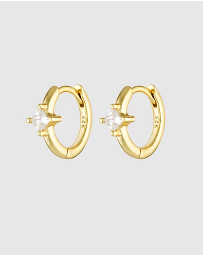 HOUSE OF SLANI - Cleo Gem Hoops