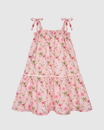 Olga Valentine - Girls Cotton Sundress Dress