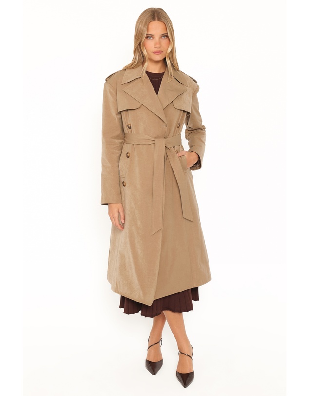 Petal & Pup - Hilda Structured Trench - Khaki