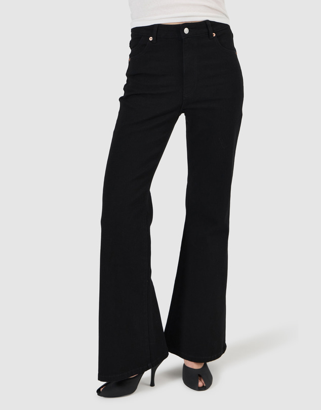 Rolla's - Eastcoast Flare Jeans - Black