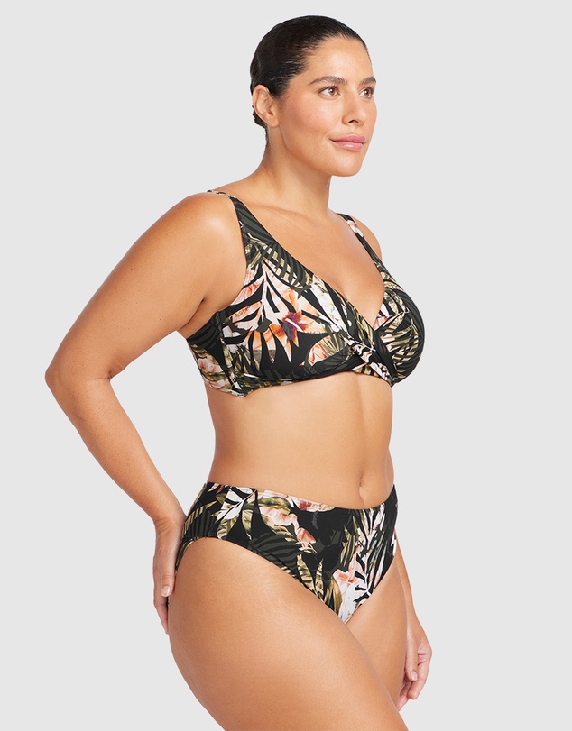 Artesands - Neo Du Palmis Monet Curve Fit Mid Rise Swim Pant
