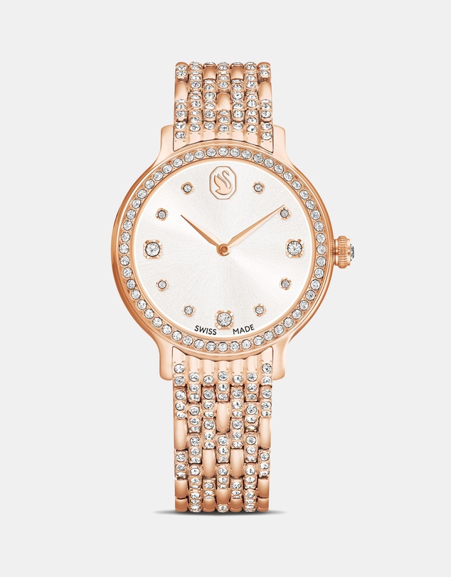 Swarovski - Imber Watch, Swiss Made, Metal Bracelet, Rose Gold Tone, Rose Gold-tone Finish